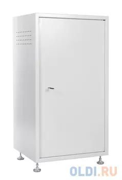 Шкаф напольный антивандальный 18U ЦМО ШТК-А-18.6.5 600x530mm дверь металл серый