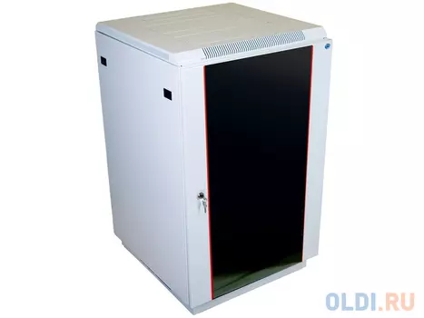 Шкаф напольный ШТК-M-22.6.6-1AAA 22U дверь стекло 2 коробки