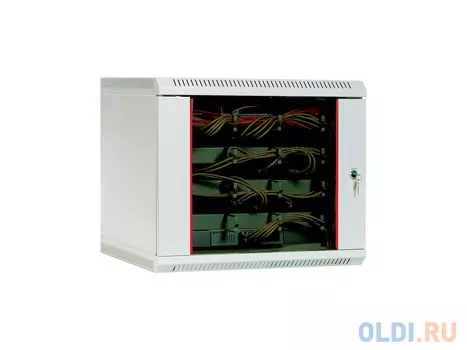 Шкаф настенный 15U ЦМО ШРН-15.480 600x480 дверь стекло