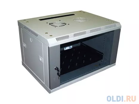 Шкаф настенный 15U Lanmaster TWT-CBW2-15U-6X4 600x450mm стеклянная дверь