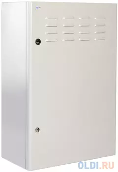 Шкаф настенный 9U ЦМО ШТВ-Н-9.6.5-4ААА 600x530mm пер.дв.стал.лист несъемные бок.пан. серый