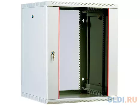 Шкаф настенный разборный 12U ЦМО ШРН-М-12.650 600x650mm дверь стекло