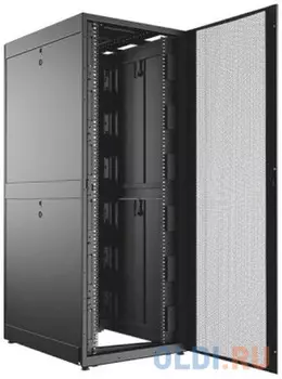 Шкаф серверный C3 Solutions (C3.RF4202) напольный 42U 600x1200мм пер.дв.перфор. задн.дв.перфор.2-хст. 2 бок.пан. 1400кг черный сталь