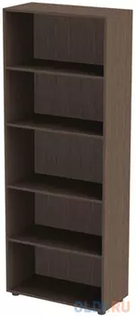 Шкаф (стеллаж) "Канц" 700х330х1830 мм, 4 полки, цвет венге, ШК31.16