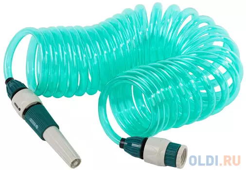 Шланг Raco спиральный с наконечником и двумя внешними соединителями 4270-55895