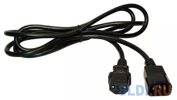 Шнур питания Lanmaster LAN-PPM-10A-3.0 C14-C13 3х0.75 220V 10A 3м