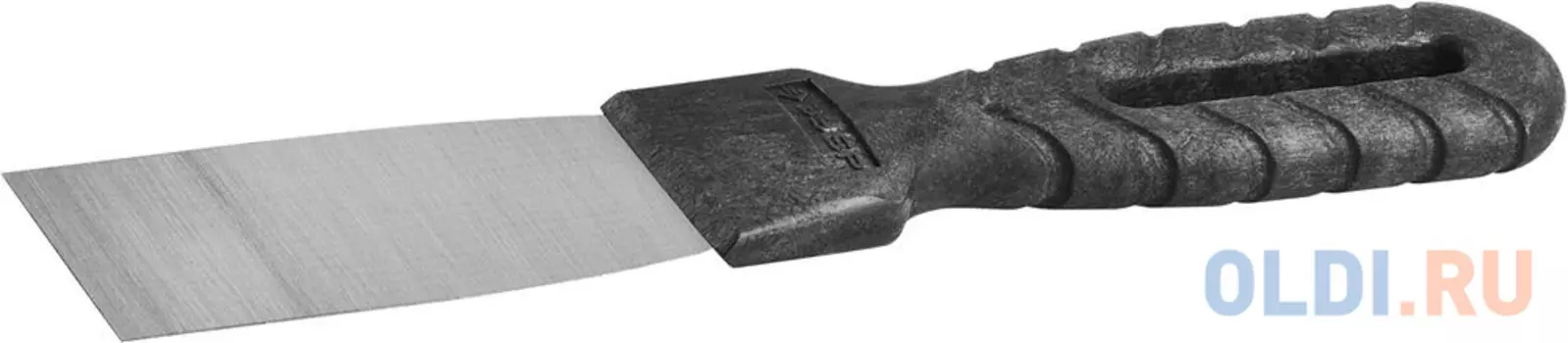 Шпатель ЗУБР "СТАНДАРТ" стальное полотно, 40мм