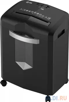 Шредер Cactus CS-SH-15-20-4X35 черный/серый (секр.P-4) перекрестный 15лист. 20лтр. скрепки скобы пл.карты CD