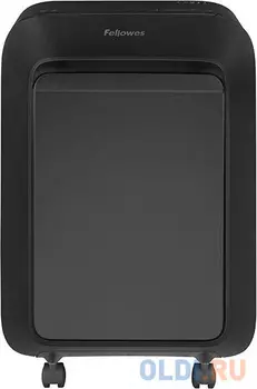 Шредер Fellowes Powershred LX211, черный, DIN P-5, 2х12 мм, 15 лст., 23 лтр, Jam Proof™, SafeSense