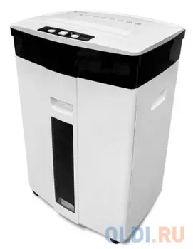 Шредер ГЕЛЕОС УМ28-5, DIN P-5 (5 ур-нь секр.), 28 литров, фрагмент 1,9х12мм, 13-14 лист (70г/м2), CD/пл.карты/скрепки/скобы,