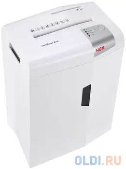 Шредер HSM ShredStar X10-4.5x30 (секр.P-4)/фрагменты/10лист./21лтр./скрепки/скобы/пл.карты/CD