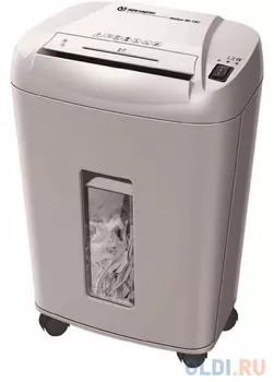 Шредер New United Etalon ER-18C серый (секр.P-4) перекрестный 18лист. 28лтр. скрепки скобы пл.карты CD