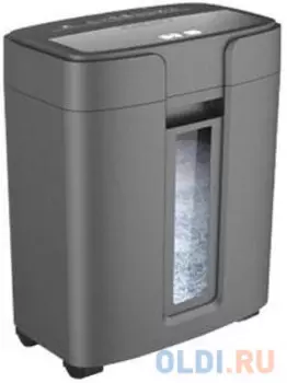 Шредер New United ST-10Md (секр.P-5)/фрагменты/10лист./17лтр./скрепки/скобы/пл.карты/CD