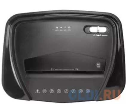 Шредер Office Kit S142 (секр.P-4)/фрагменты/15лист./19лтр./скрепки/скобы/пл.карты/CD