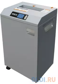 Шредер Office Kit S600 0,8х5 серый (секр.P-7) фрагменты 6лист. 60лтр.