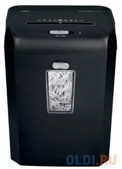 Шредер Rexel Promax QS 15/35 S EU черный (секр.Р-2)/ленты/15лист./35лтр./скрепки/скобы/пл.карты
