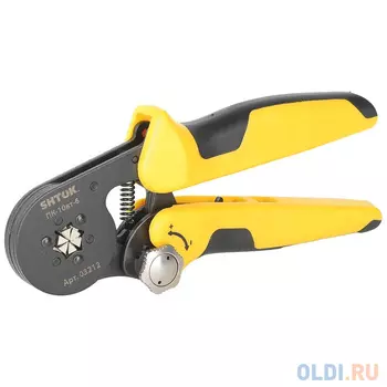 SHTOK Пресс-клещи для опрессовки втулочных наконечников 0.25-10мм2 ПК-10вт-6, 03212