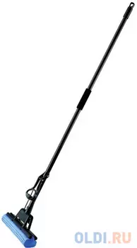 Швабра самоотжимная, роликовый отжим, насадка PVA 26 см, черенок 110 см, ЛАЙМА, 601466