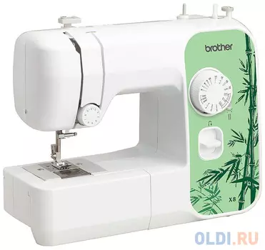 Швейная машина Brother X-8 белый/зеленый