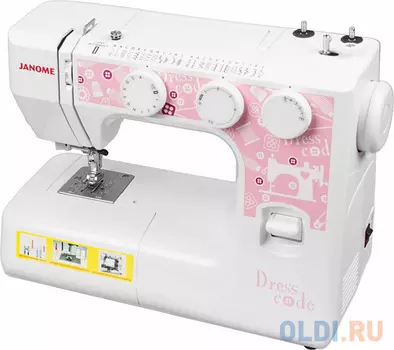Швейная машина Janome Dresscode белый
