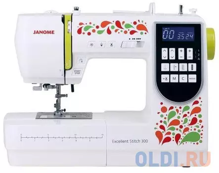 Швейная машина Janome Excellent Stitch 300 белый