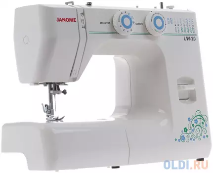 Швейная машина Janome LW-20 белый
