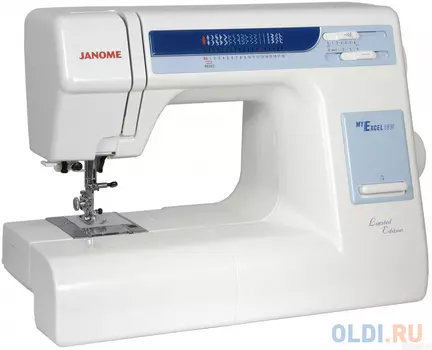 Швейная машина Janome MyExcel 18W бело-голубой