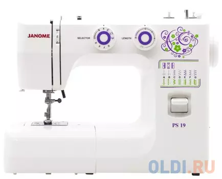 Швейная машина Janome PS-19 белый