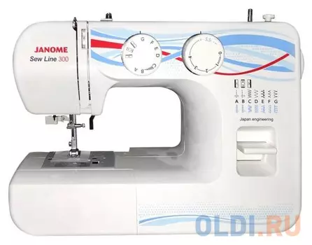 Швейная машина Janome Sew Line 300 белый