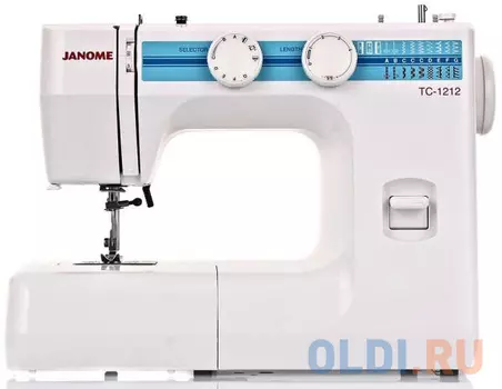 Швейная машина Janome TC 1212 белый