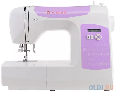 Швейная машина Singer C5205-PR белый/розовый