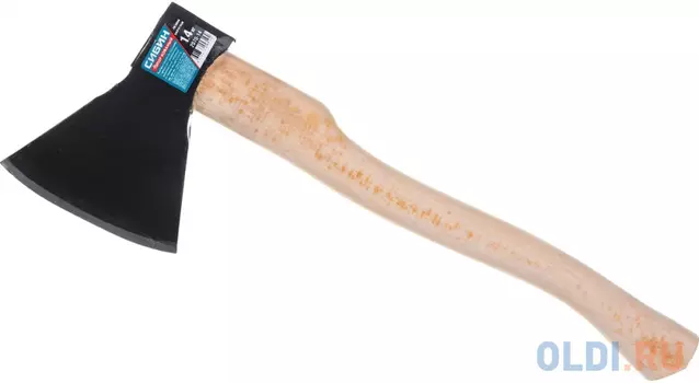 СИБИН 1400/1750 г, 500 мм, кованый топор с округлым лезвием (2070-14)