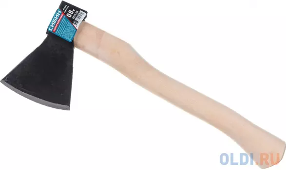 СИБИН 800/1050 г, 400 мм, кованый топор с округлым лезвием (2070-08)