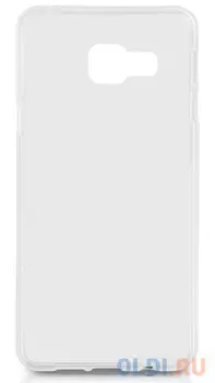 Силиконовый чехол с рамкой для Samsung Galaxy A3 (2016) DF sCase-22 (silver)