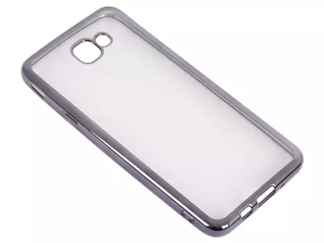 Силиконовый чехол с рамкой для Samsung Galaxy J5 Prime/ On5 (2016) DF sCase-37 (black)