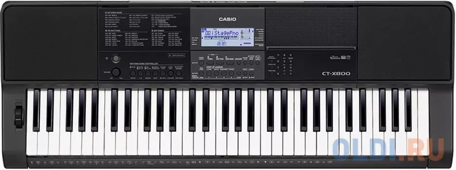 Синтезатор Casio CT-X800 61клав. черный