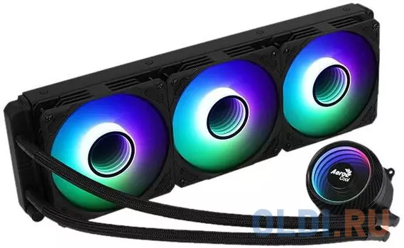 Система охлаждения жидкостная Aerocool Mirage L360 Intel LGA 1156 AMD AM2 AMD AM2+ AMD AM3 AMD AM3+ AMD FM1 Intel LGA 2011 AMD FM2 AMD AM4 Intel LGA 2