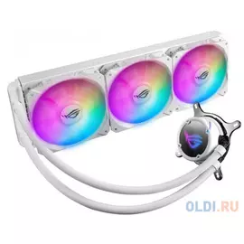 Система водяного охлаждения процессора ASUS ROG STRIX LC 360 RGB WHITE EDITION система водяного охлаждения процессора (Intel: LGA 115x,1366, 2011, 2011-3, 2066, AMD: AM4, TR4*, 120mm 3 вентилятора RGB, 90RC0072-M0UAY0)