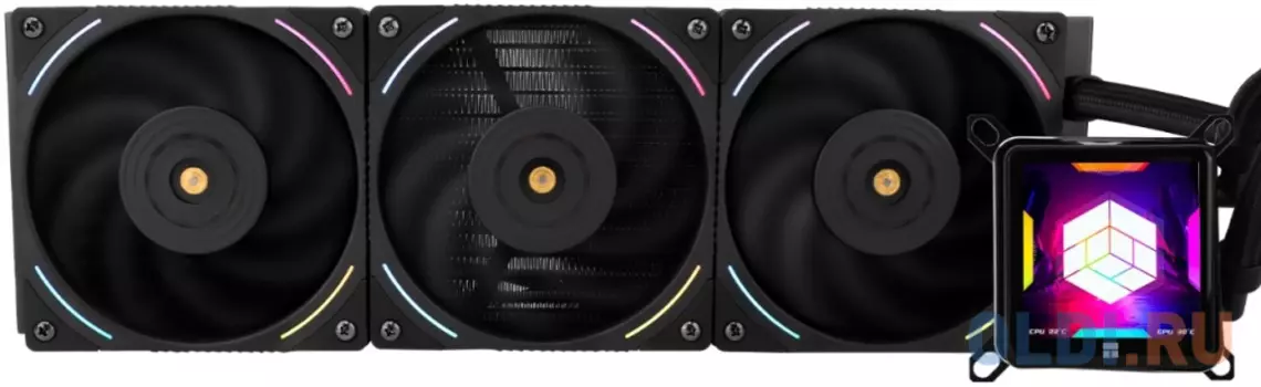 Система жидкостного охлаждения Thermalright Frozen Guardian 360 Black, радиатор 360 мм, 2150 об/мин, 27 дБА, PWM, черный