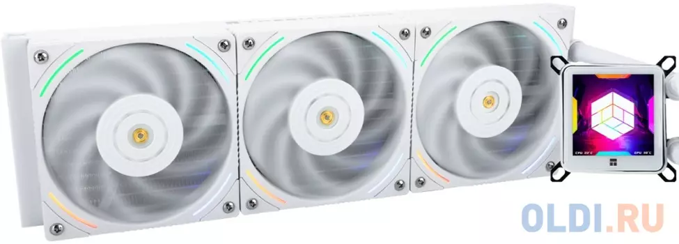 Система жидкостного охлаждения Thermalright Frozen Guardian 360 White, радиатор 360 мм, 2150 об/мин, 27 дБА, PWM, белый