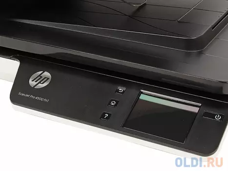 Сканер HP ScanJet Pro 4500 fn1 планшетный, А4, ADF, дуплекс, 30стр/мин, 1200dpi, 24bit, USB 3.0, LAN, WiFi