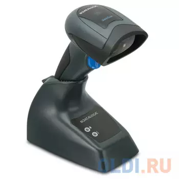 Сканер штрих-кодов Datalogic QuickScan QBT2430 Handheld/ Imager/ 2D Barcode/ USB/ Bluetooth/ 3Y/ Base Station/ Black