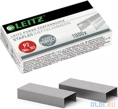 Скобы для степлера Leitz №10 1000 шт 55770000