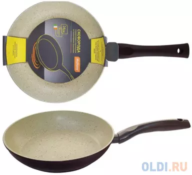 СКОВОРОДА АНТИПРИГАРН. "FAVORITO" 24 СМ (1/10) "MALLONY" MP-24