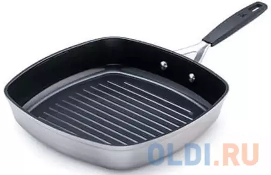 Сковородка-гриль Bergner BGEU-3771 28/28 алюминий