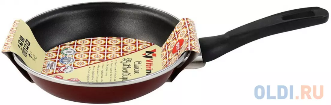 Сковорода Vitrinor Authentique Burgundy 22