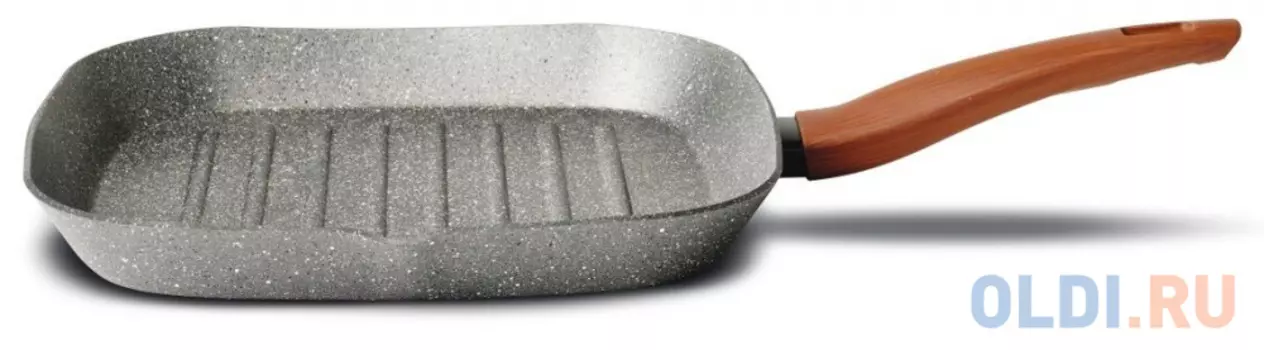 Сковородка-гриль TVS Mineralia Induction Eco BS73028291030 28 см алюминий