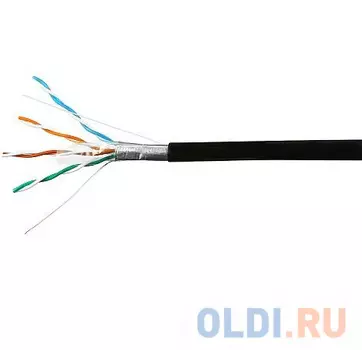 SkyNet Кабель FTP indoor 4x2x0,51, медный, FLUKE TEST, кат.5e, однож., 305 м, box, серый [CSP-FTP-4-CU]