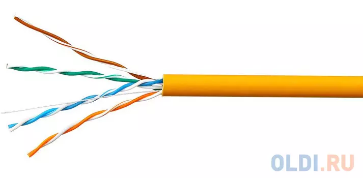 SkyNet Кабель UTP нг-LSZH 4x2x0,51, низкое дымовыделение, нулевое содержание галогенов (100м) [CSP-UTP-LSZH-4-CU/100]