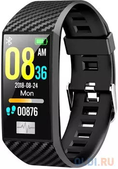 Смарт-браслет Smarterra Fitmaster Pulsar IPS корп.:черный рем.:черный (FMPBL)